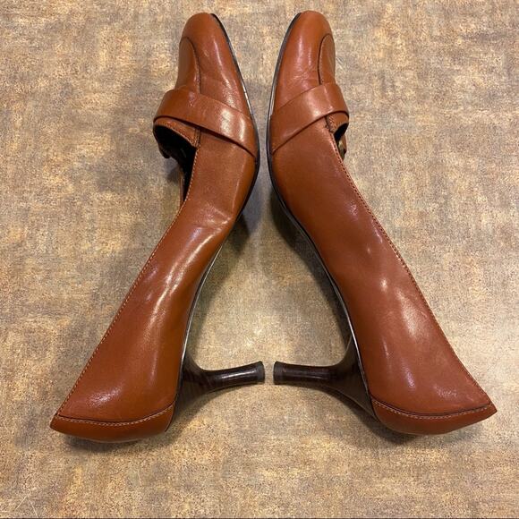 Vintage Enzo Angiolini Career Slip On Heels Size 8 - Picture 9 of 12